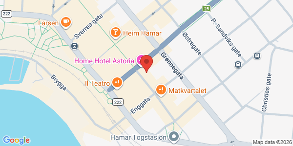 Map displaying event location