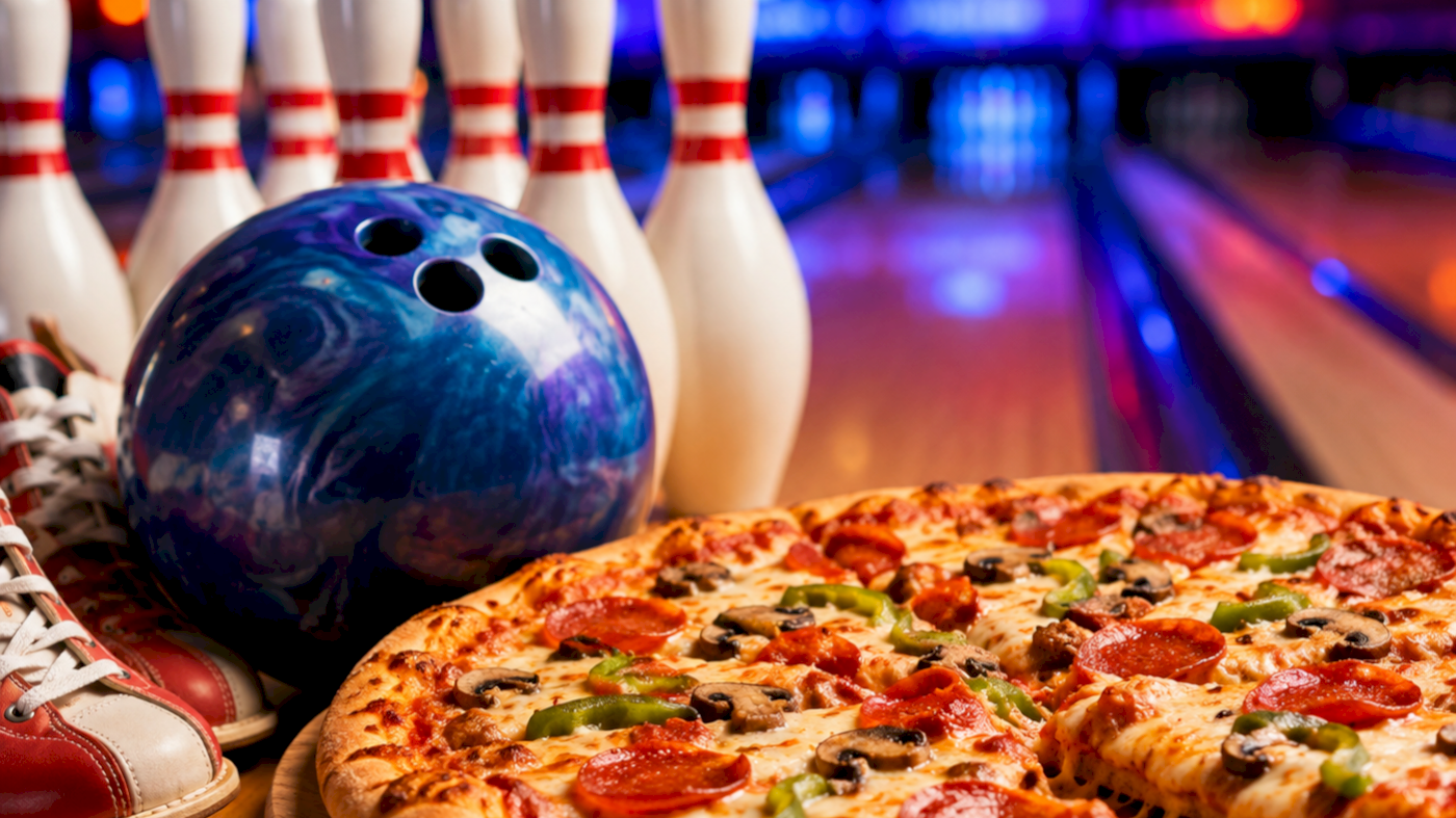 Bowling og pizza med region Nord
