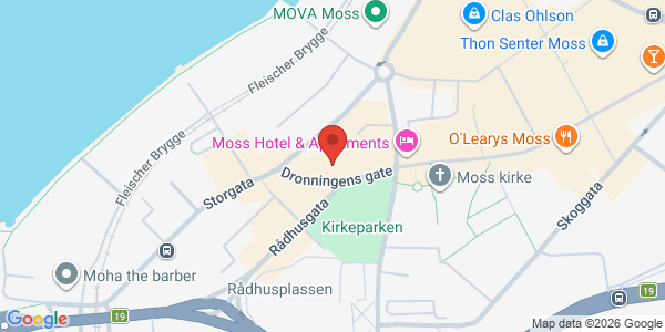 Kart som viser hvor arrangementet foregår