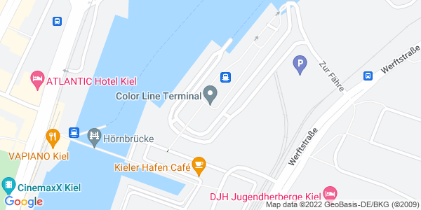 Kart som viser hvor arrangementet foregår