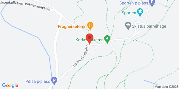 Map displaying event location