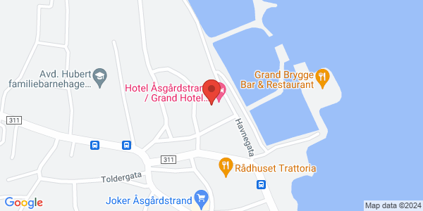 Map displaying event location