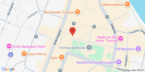 Map displaying event location