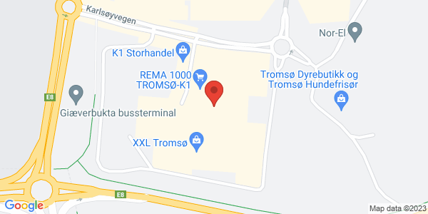 Map displaying event location