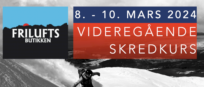 Videregående skredkurs 8. - 10. mars 2024