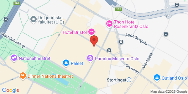 Map displaying event location