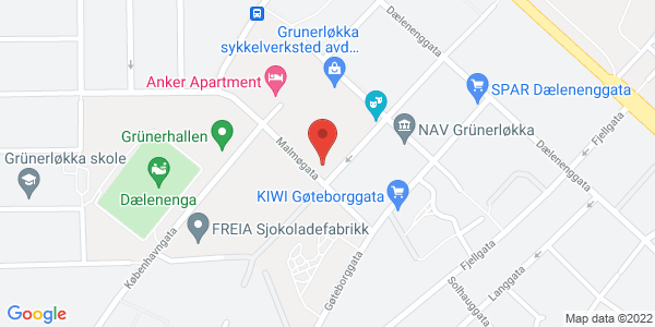 Map displaying event location