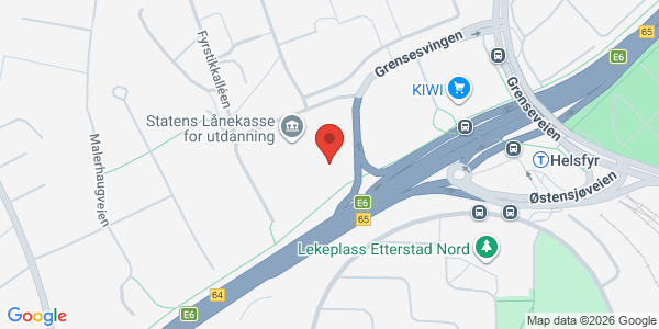Kart som viser hvor arrangementet foregår