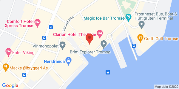 Map displaying event location