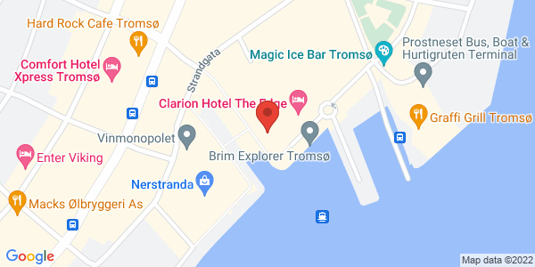 Map displaying event location
