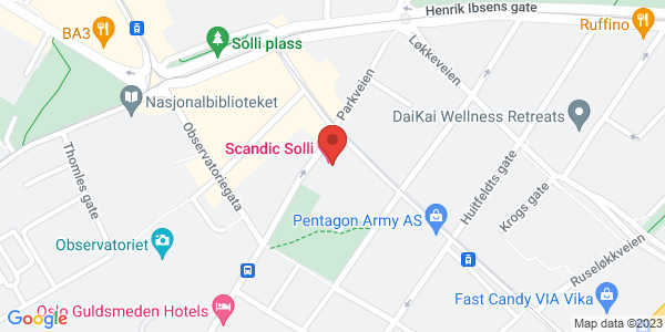Map displaying event location
