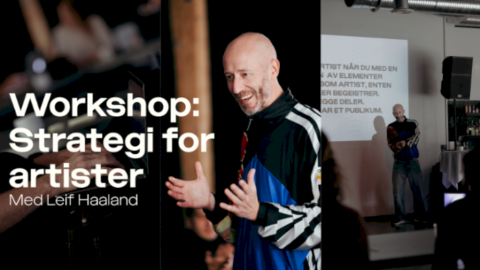 Workshop: Strategi for artister m/Leif Haaland