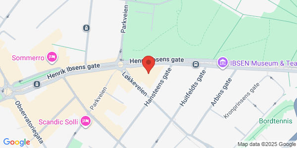 Map displaying event location