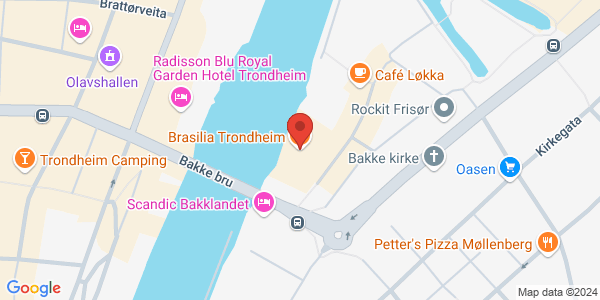 Map displaying event location