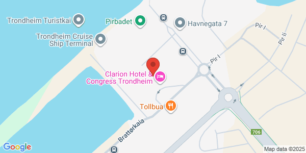 Map displaying event location