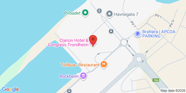 Map displaying event location