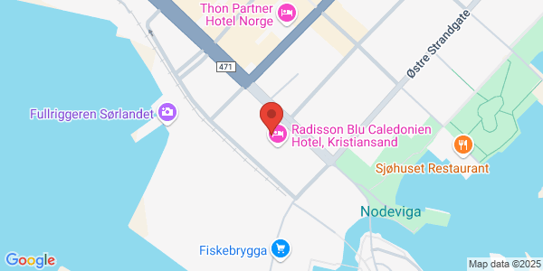 Map displaying event location