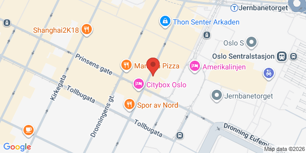 Map displaying event location