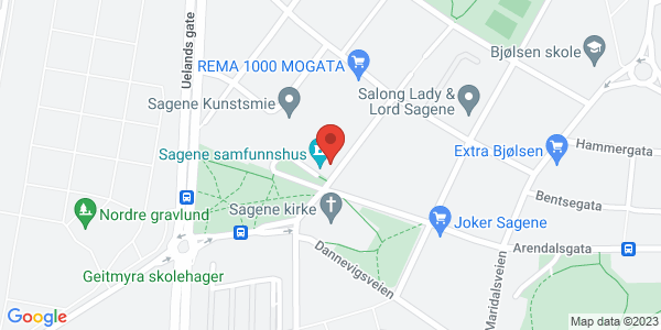 Map displaying event location