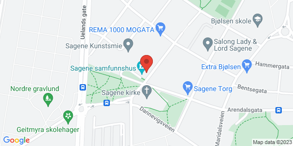 Map displaying event location