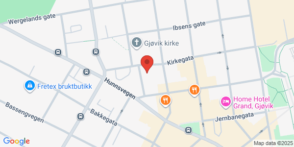 Map displaying event location