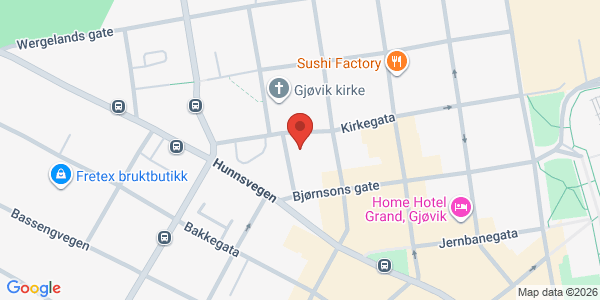 Map displaying event location