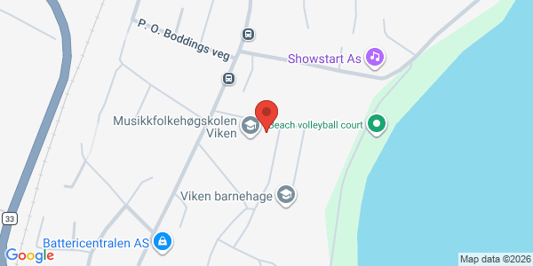 Map displaying event location