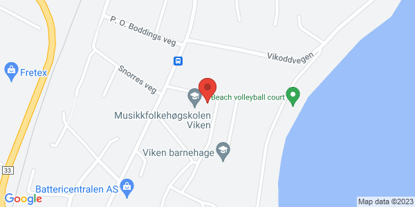 Kart som viser hvor arrangementet foregår