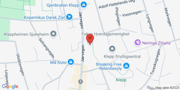 Map displaying event location