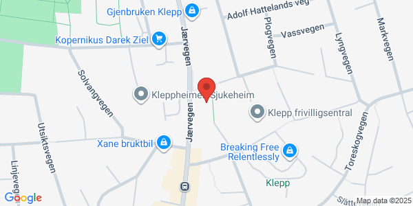 Map displaying event location