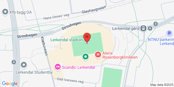 Map displaying event location