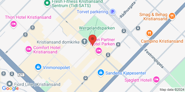 Map displaying event location