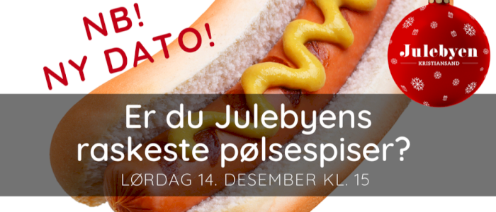 Er du Julebyens raskeste pølsespiser?