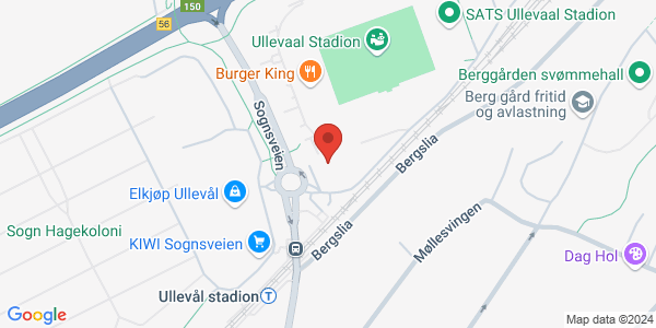 Map displaying event location