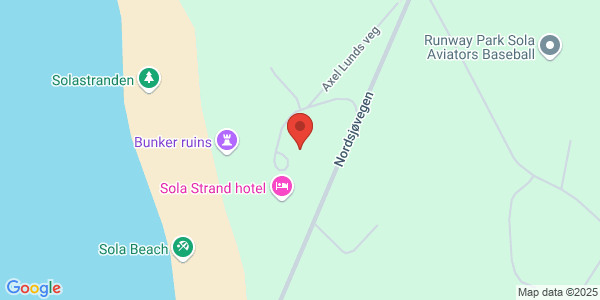 Map displaying event location
