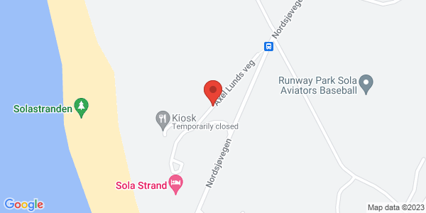 Map displaying event location