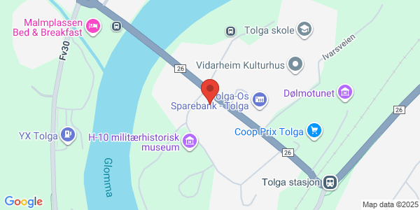 Map displaying event location