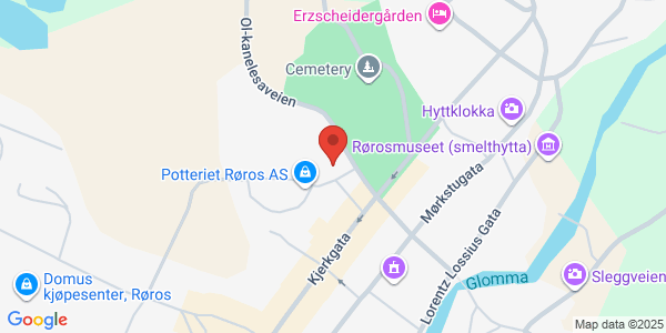 Map displaying event location