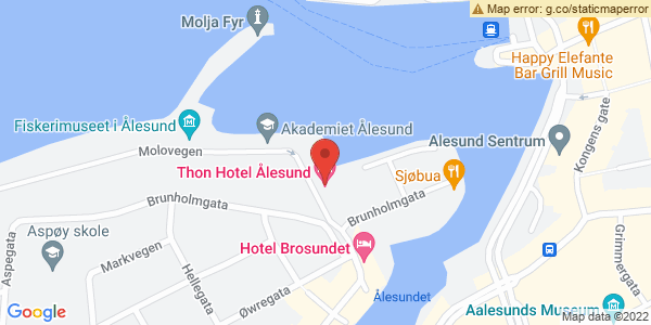 Map displaying event location