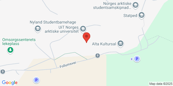 Map displaying event location