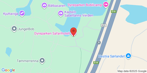 Map displaying event location