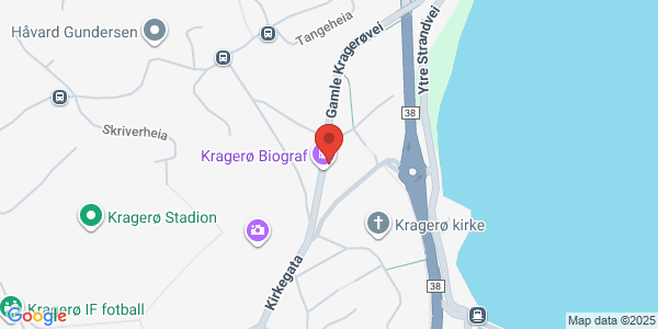 Map displaying event location