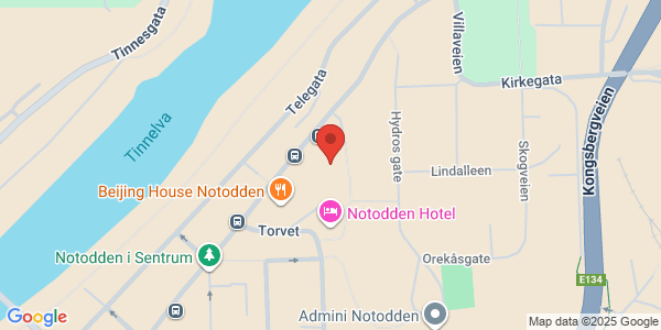 Map displaying event location