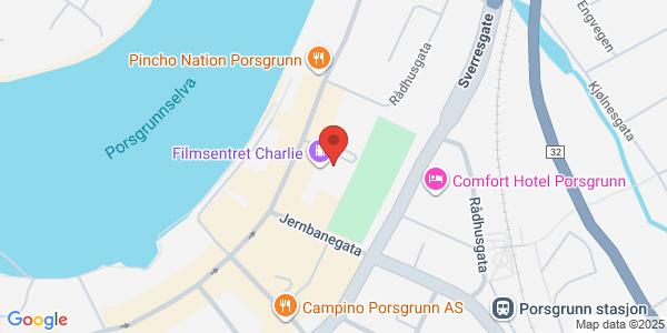 Map displaying event location