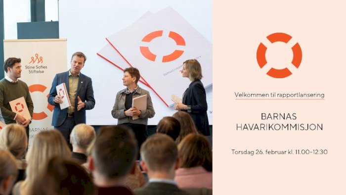 Barnas Havarikommsjon 2026 - RAPPORTLANSERING
