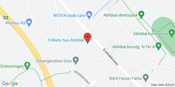 Map displaying event location