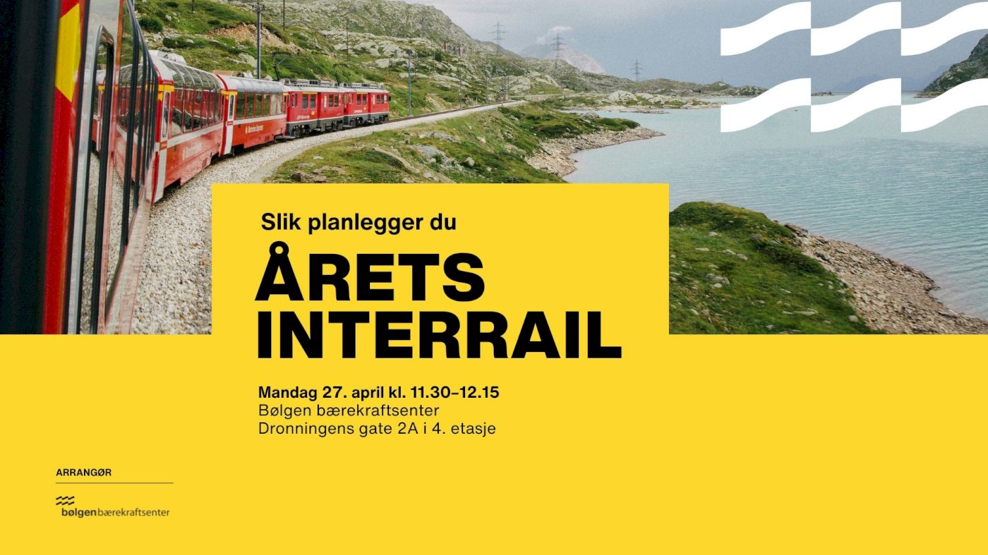 Lunsj-inspirasjon: Slik planlegger du årets Interrail 🚂
