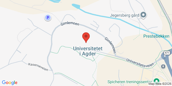 Map displaying event location