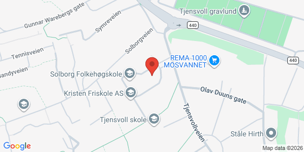 Map displaying event location