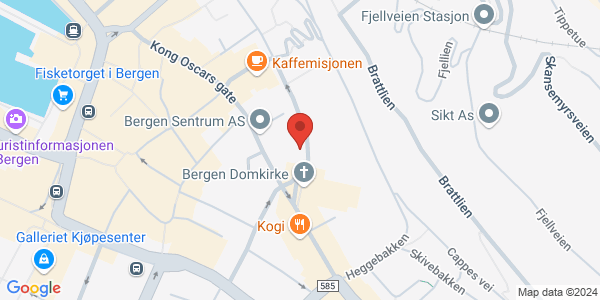 Map displaying event location